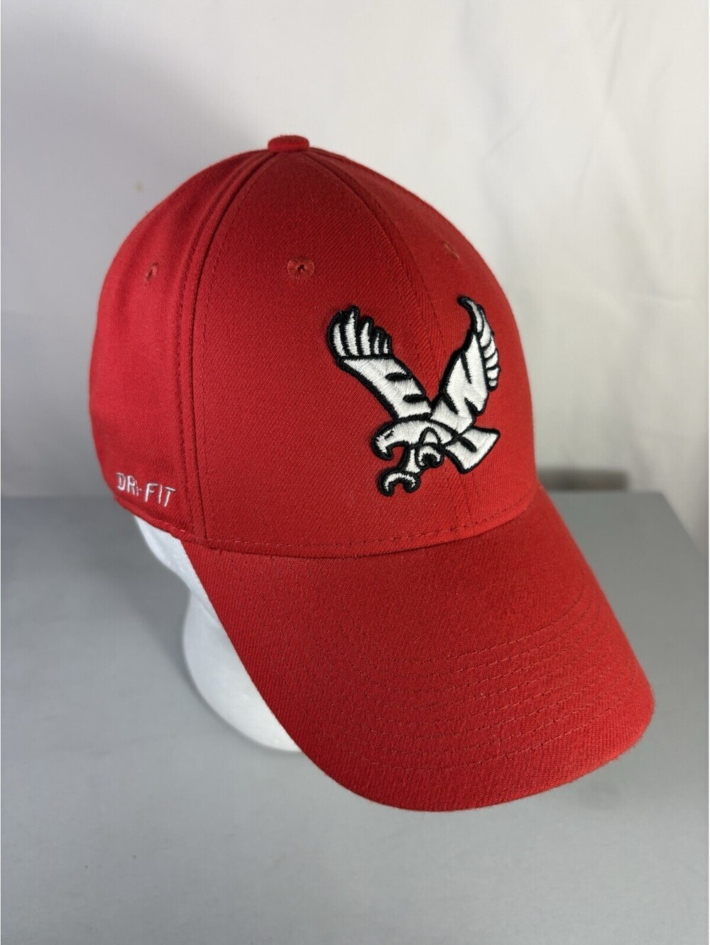 Nike Legacy91 Dri-FIT Eastern Washington Eagles Red Swoosh Flex Hat NCAA Cap EUC